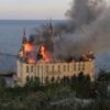 As Ukraine's 'Harry Potter Castle' Goes Up in Flames, Five Killed in Russian Missile Attack